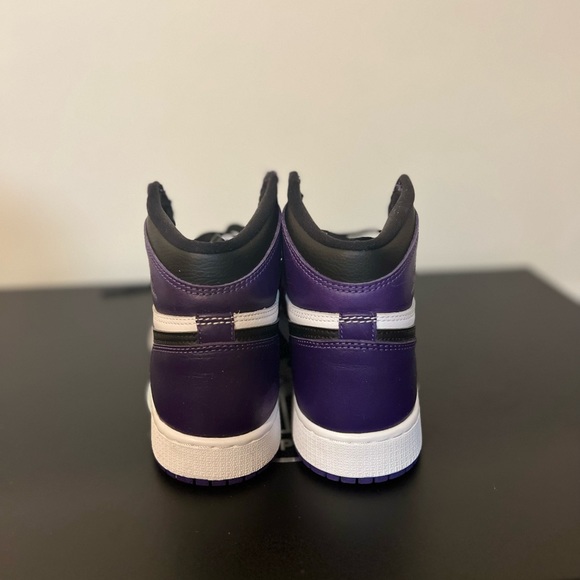 Air Force 1s in Court Purple, women's size 5.5. - Picture 6 of 6